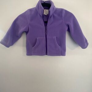Little Girls 3T - The Children Place Fleece Jacket - Color Purple